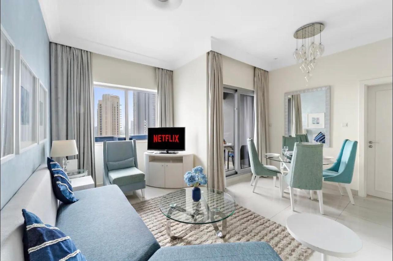 Lux Flat With Burj Khalifa View - 3 Minute Walk To Dubai Mall - Best Location - Best Balcony View Apartment